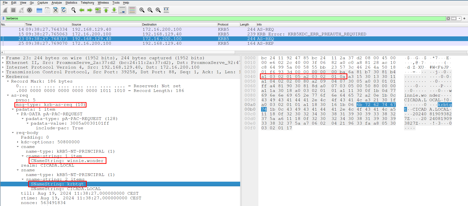 PfSense-capture-asrep