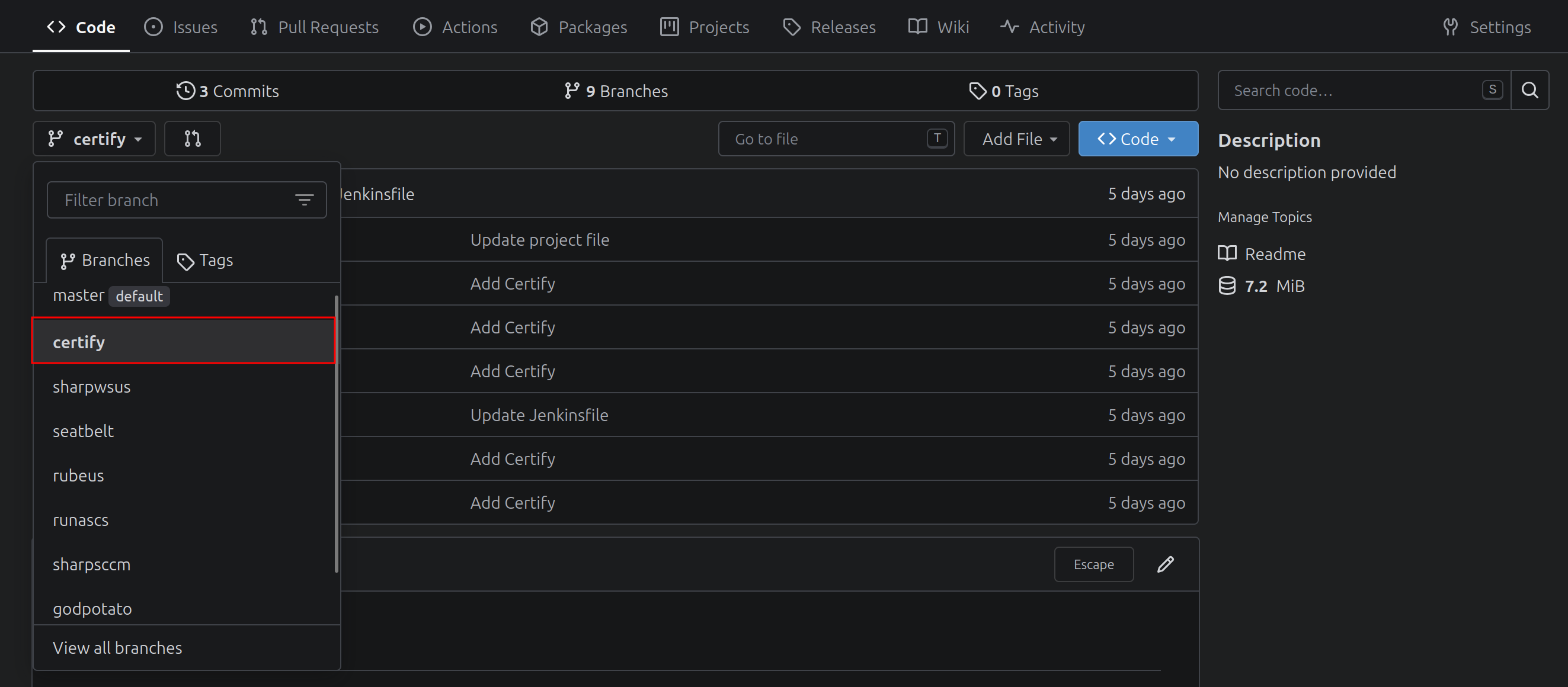 Gitea .NET Projects Repository