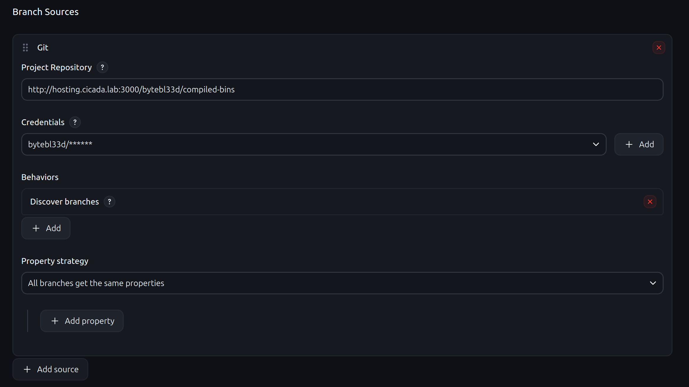 Jenkins Multibranch Pipeline sources