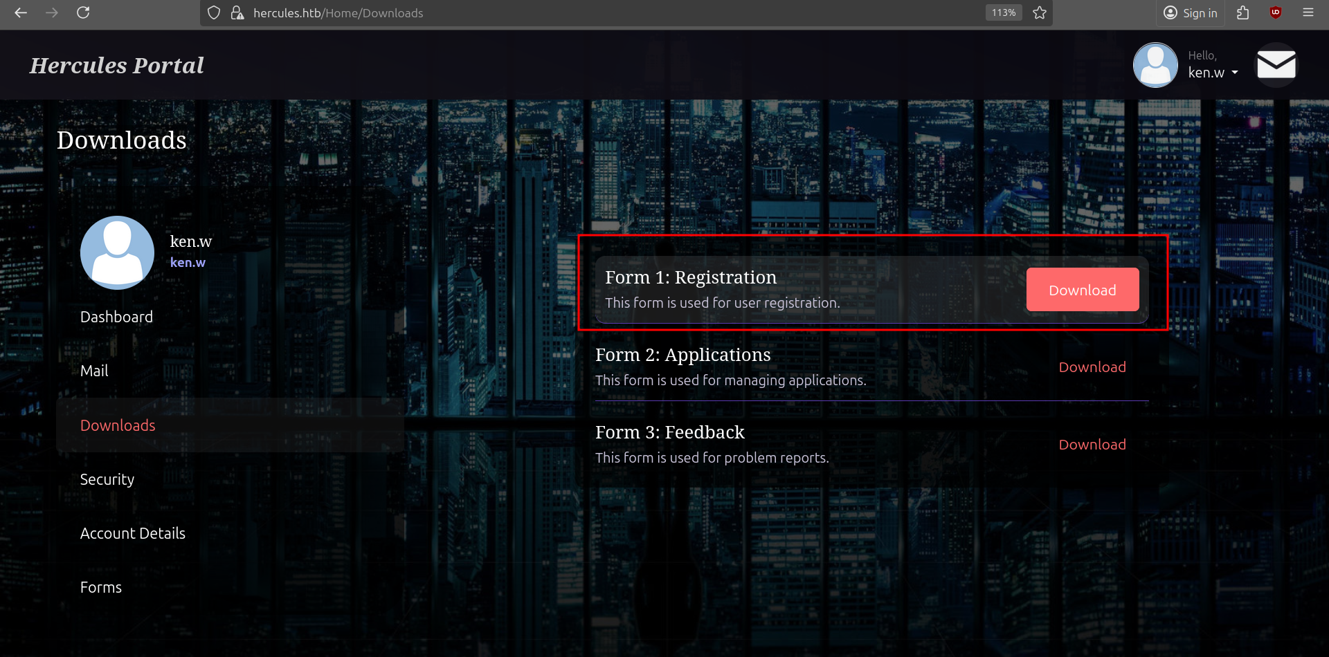 Download Form