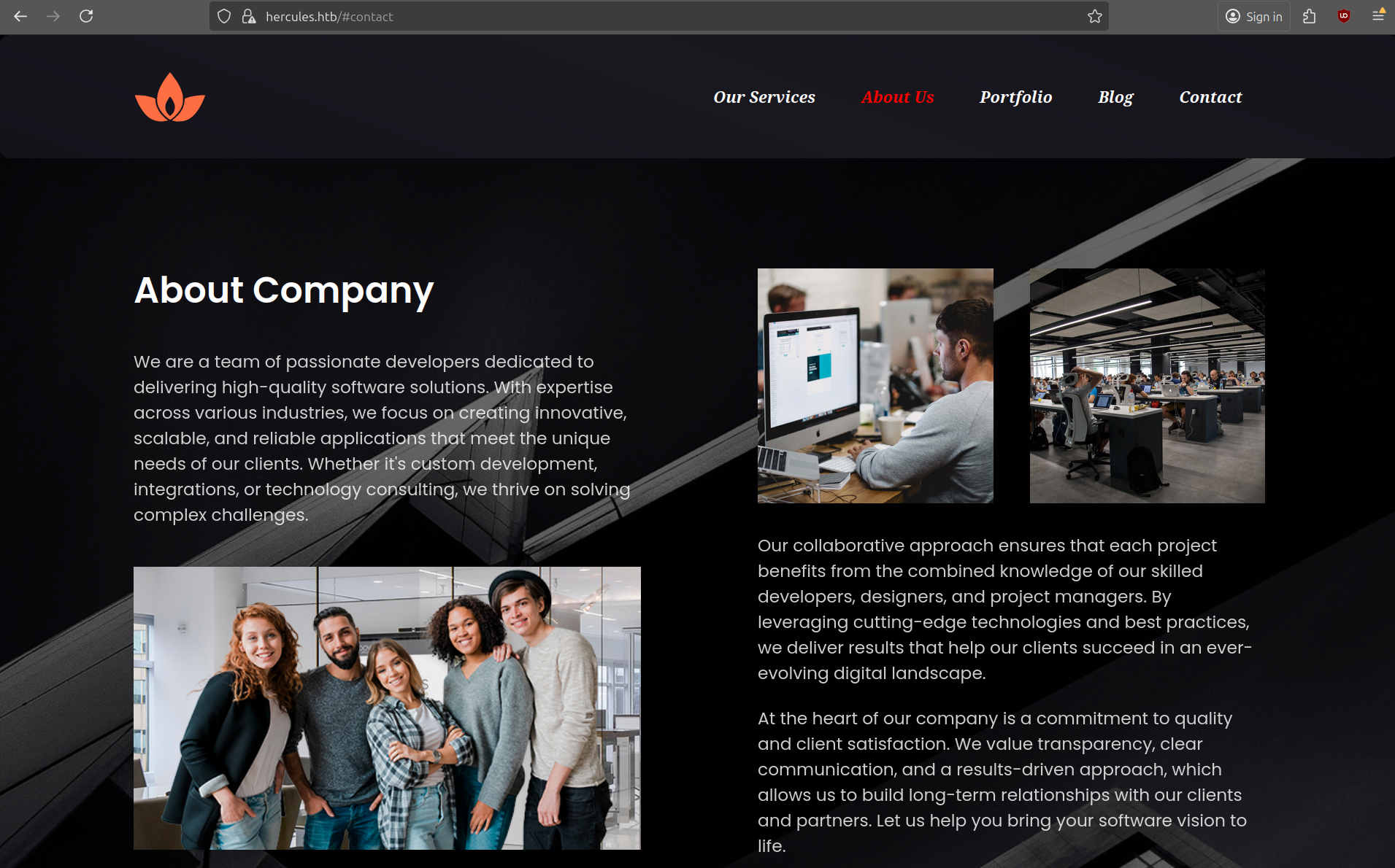 Hercules Website